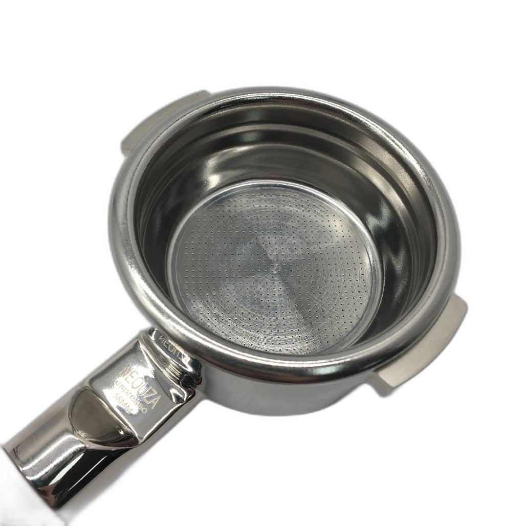 Neouza 58mm 58980 Bottomless Espresso Coffee Portafilter with Wooden Handle NEW