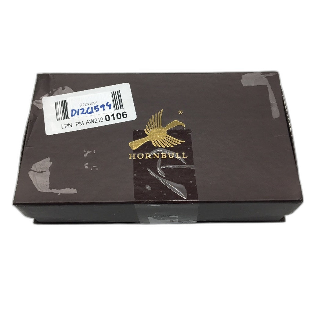 HORNBULL Mens Combo Leather Bifold Wallet and 124cm Belt Gift Combo Set NEW