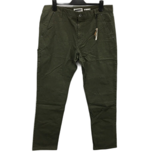 Jeanswest Moreland Panelled Dark Olive Green Side Pocket Pants Mens Size 36 NEW