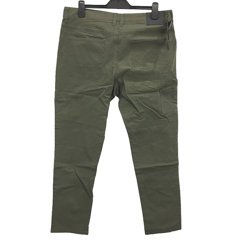 Jeanswest Moreland Panelled Dark Olive Green Side Pocket Pants Mens Size 36 NEW