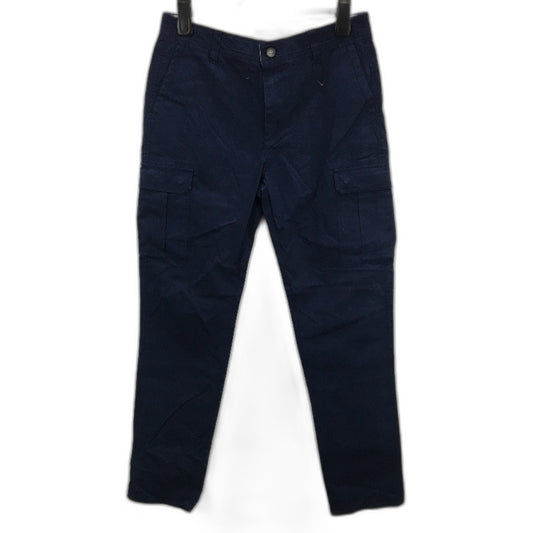 Jeanswest Navy Blue Cargo Style Side Pocket Regular Fit Pants Mens Size 32 NEW