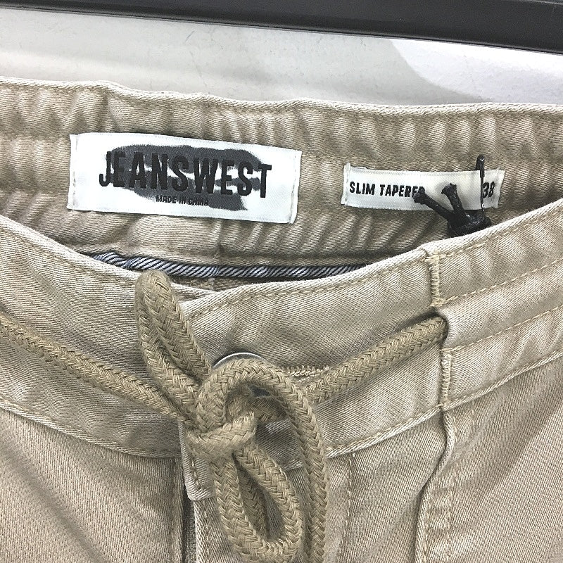 Jeanswest Dark Stone Drawstring & Zip Jax Tapered Utility Pants Mens Size 32 NEW