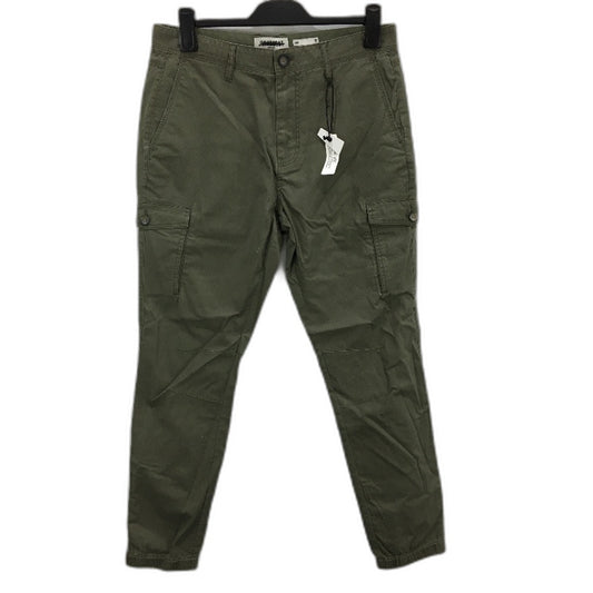 Jeanswest Army Green Lightweight Andy Slim Cargo Pants Mens Size 32 NEW