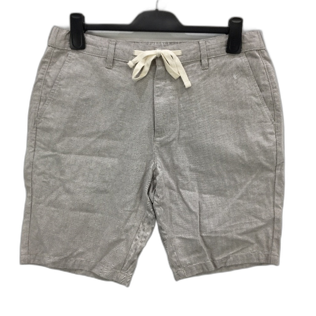 Jeanswest Grey Weave Elastic Back Lightweight Regular Fit Shorts Mens Sze 32 NEW