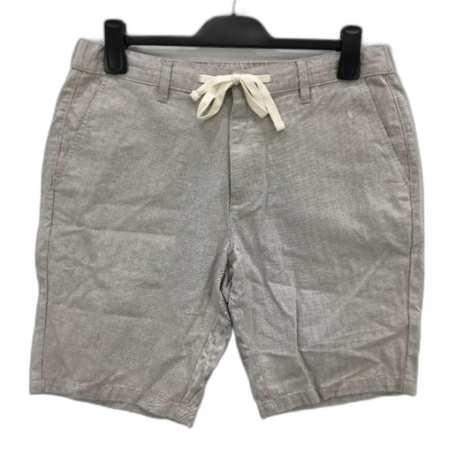Jeanswest Grey Weave Elastic Back Lightweight Regular Fit Shorts Mens Sze 32 NEW