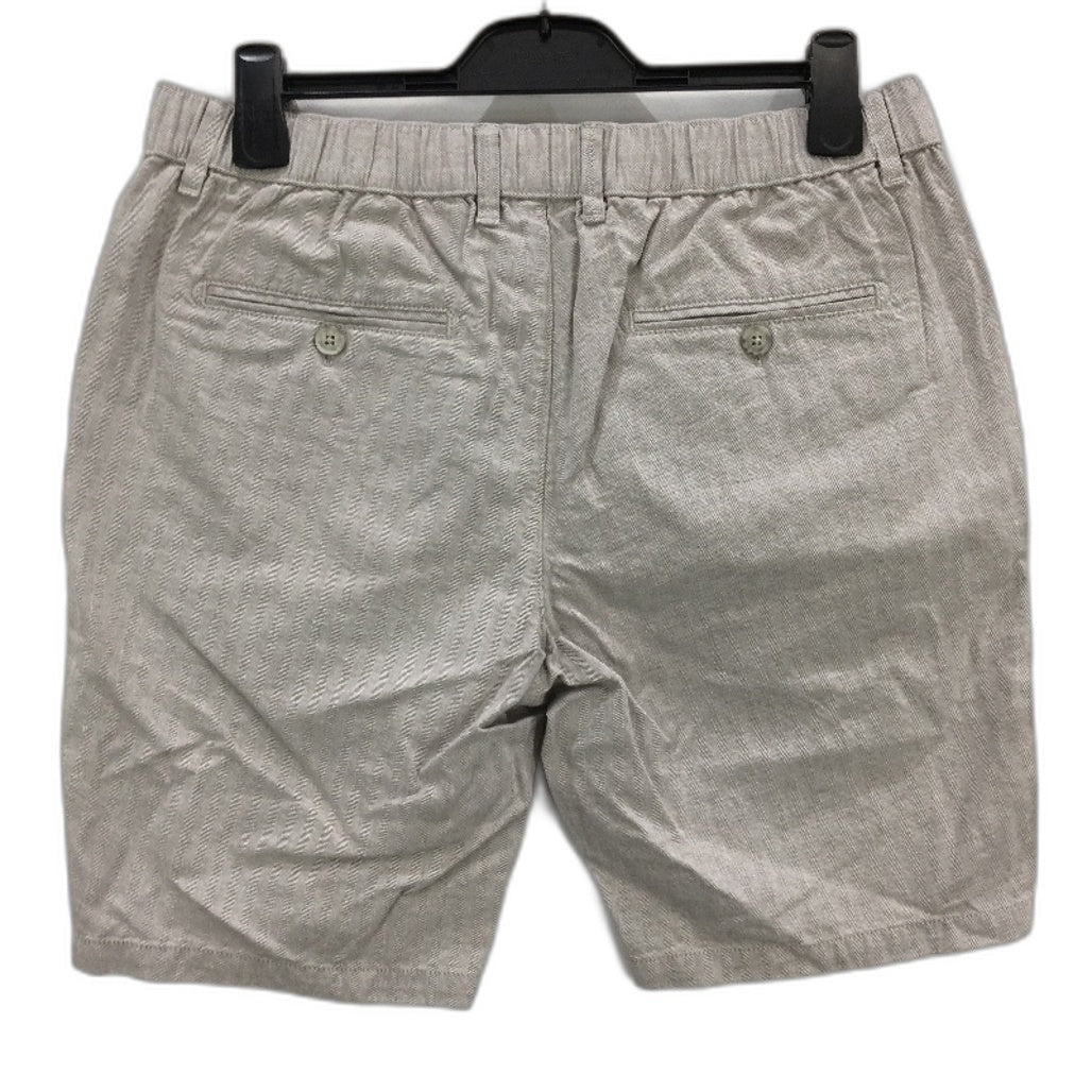 Jeanswest Grey Weave Elastic Back Lightweight Regular Fit Shorts Mens Sze 32 NEW
