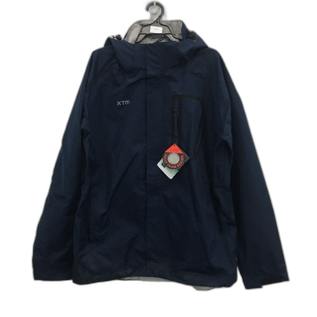 XTM Navy Kakadu Seam Sealed Waterproof Rain Jacket Hooded Coat Mens Size 2XL NEW