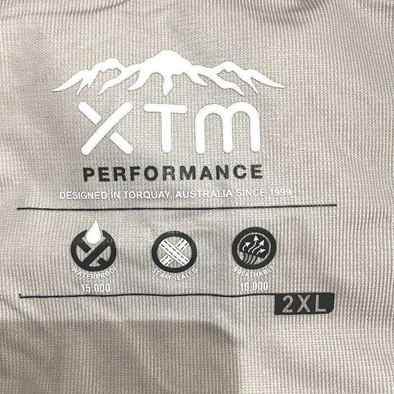 XTM Navy Kakadu Seam Sealed Waterproof Rain Jacket Hooded Coat Mens Size 2XL NEW