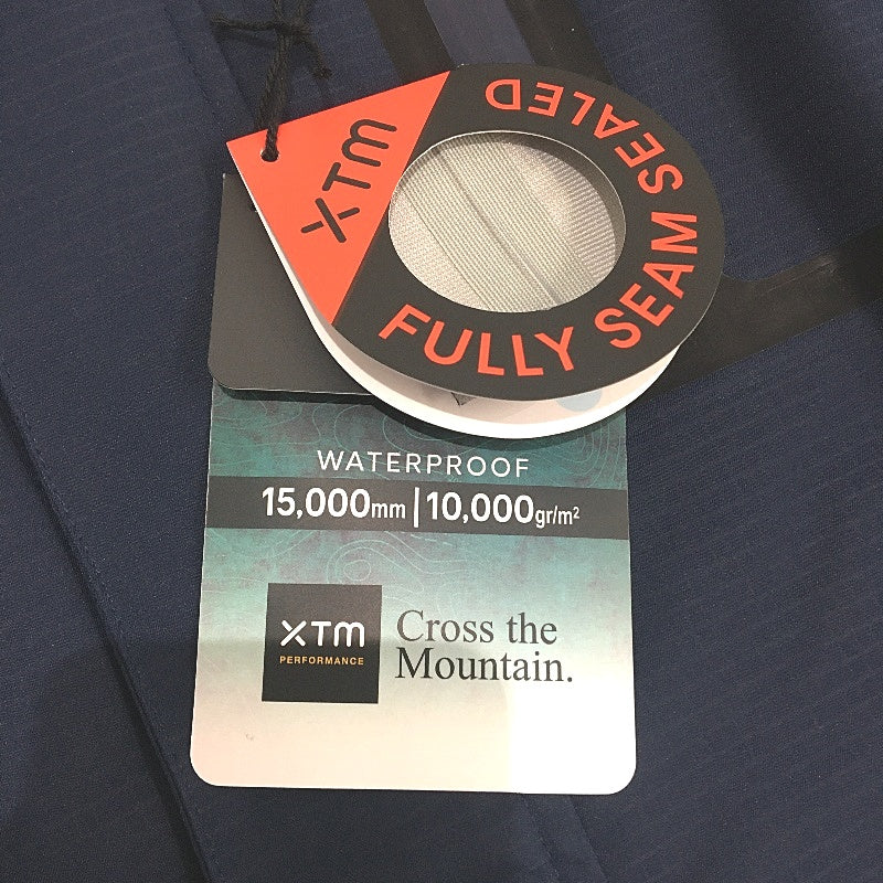 XTM Navy Kakadu Seam Sealed Waterproof Rain Jacket Hooded Coat Mens Size 2XL NEW