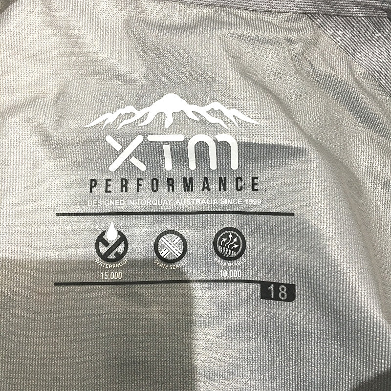 XTM Navy Kimberley Seam Sealed Waterproof Hooded Rain Jacket Ladies Size 18 NEW