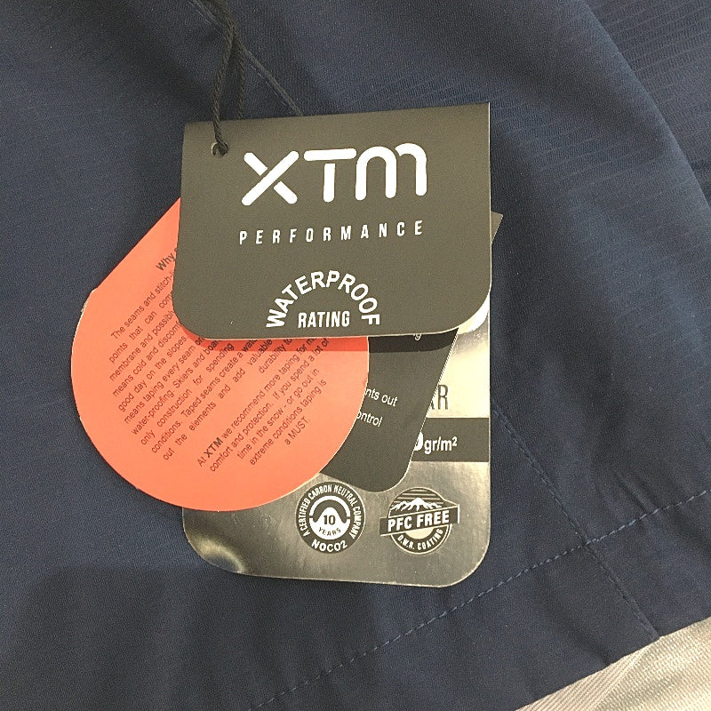 XTM Navy Kimberley Seam Sealed Waterproof Hooded Rain Jacket Ladies Size 18 NEW