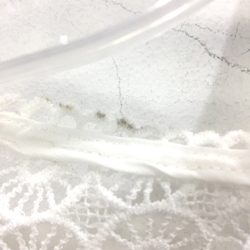 Alice in the eve Broderie White Lace Long Sleeve Top Ladies Size Medium NEW