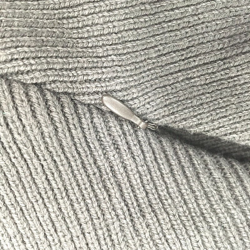 Legoe Heritage Maternity Cosy Ribbed Charcoal Knit Sweater Ladies Size XS