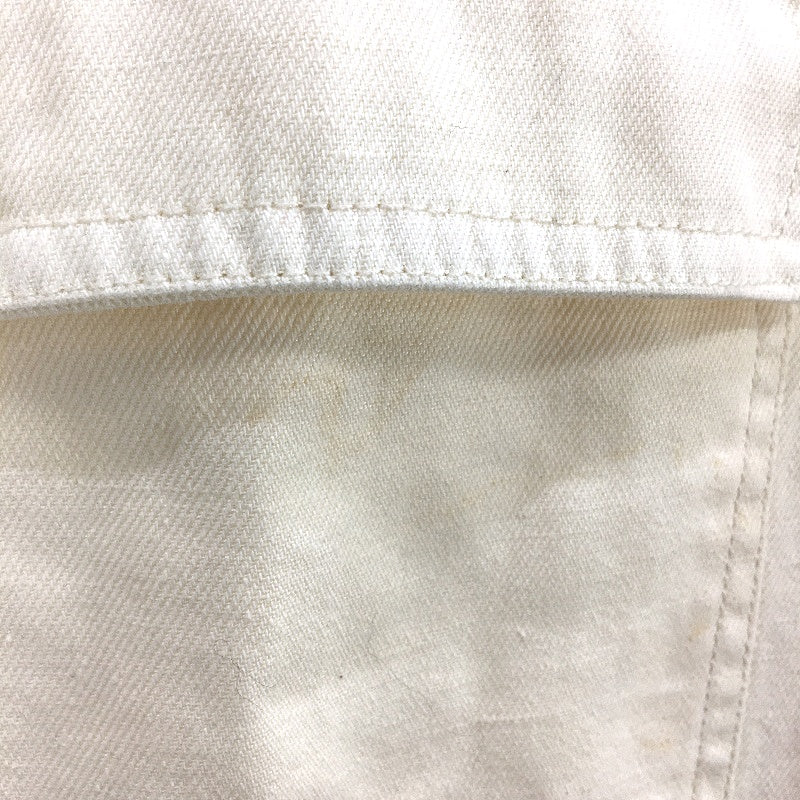 Academy Brand Florida Off White Linen Blend Over Shirt Jacket Mens Size Large