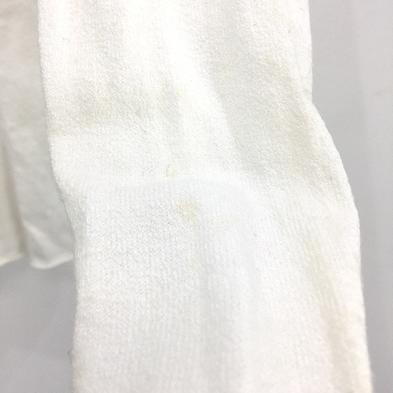 Max&Co Thin Stretch White Long Sleeve Turtleneck Top Ladies Size Medium