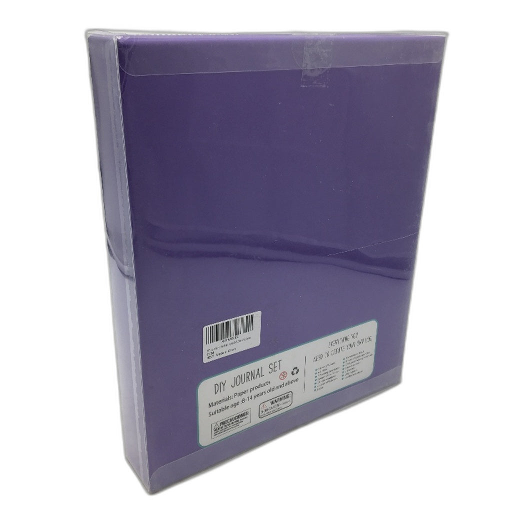 49 Piece Girls' DIY Scrapbook Journal Diary Craft Stationery Kit Ages 8+ NEW