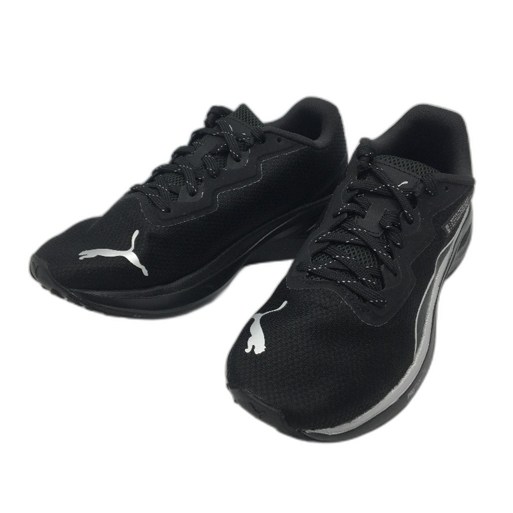 PUMA Aviator WTR Black & Silver Fabric Sports Sneakers Adult Size US 5 UK 4 NEW