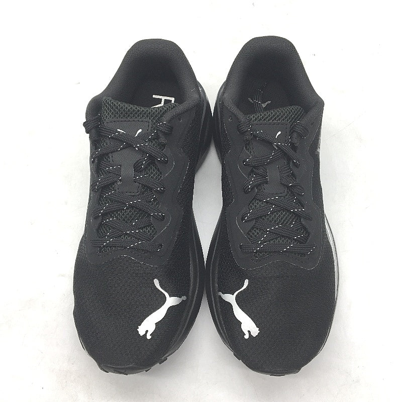 PUMA Aviator WTR Black & Silver Fabric Sports Sneakers Adult Size US 5 UK 4 NEW