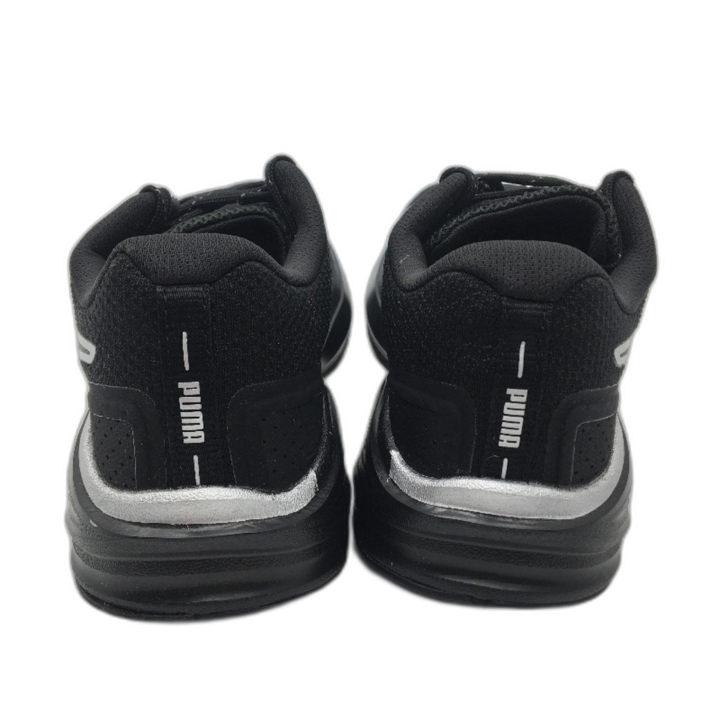 PUMA Aviator WTR Black & Silver Fabric Sports Sneakers Adult Size US 5 UK 4 NEW