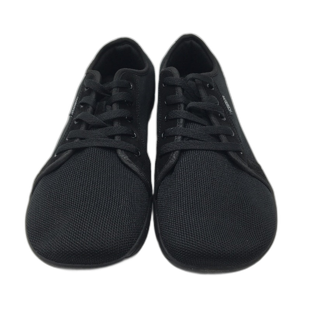 Hobibear Minimalist Barefoot Black Cloth Zero Drop Shoes Mens WIDE EU 47 NEW
