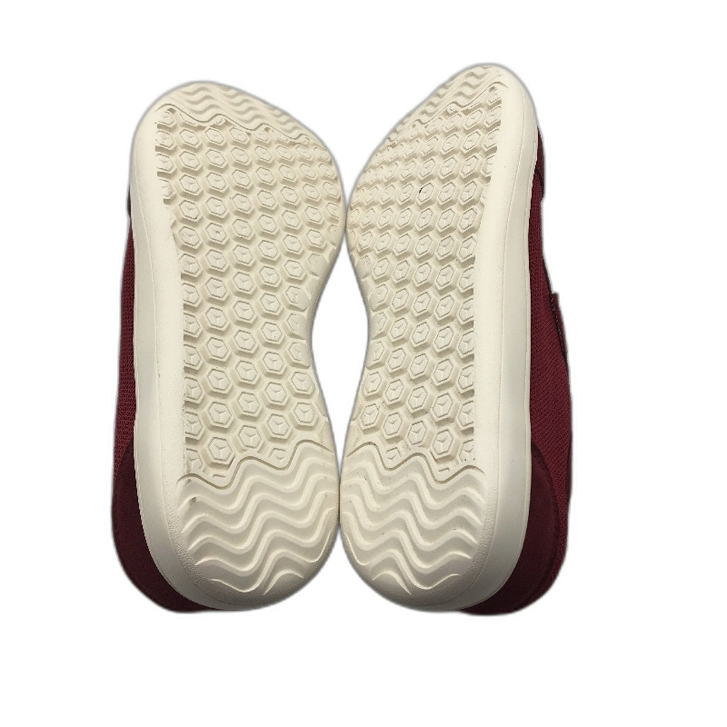 Hobibear Minimalist Barefoot Red Mesh Cloth Zero Drop Shoes Mens WIDE EU 44 NEW