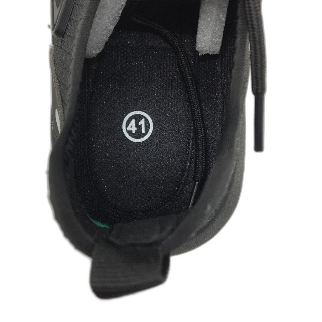 Usor Safety Sneaker Style Black Lace Up Work Steel Toe Shoes Unisex Sz EU 41 NEW