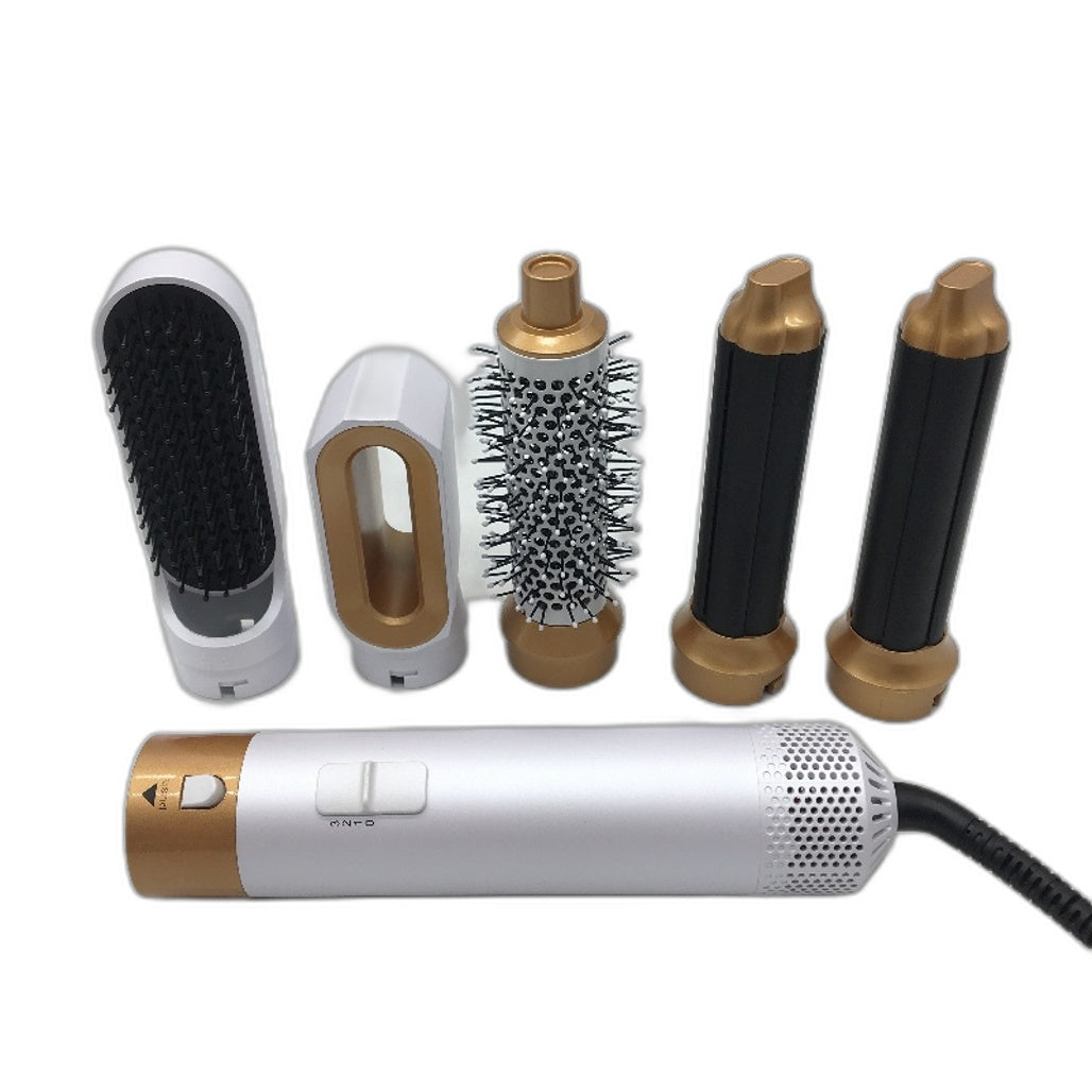 5 in 1 Hot Air Styler 3 Adjustable Heat Temperature Hair Dryer Brush Set DEMO