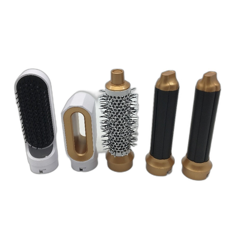 5 in 1 Hot Air Styler 3 Adjustable Heat Temperature Hair Dryer Brush Set DEMO