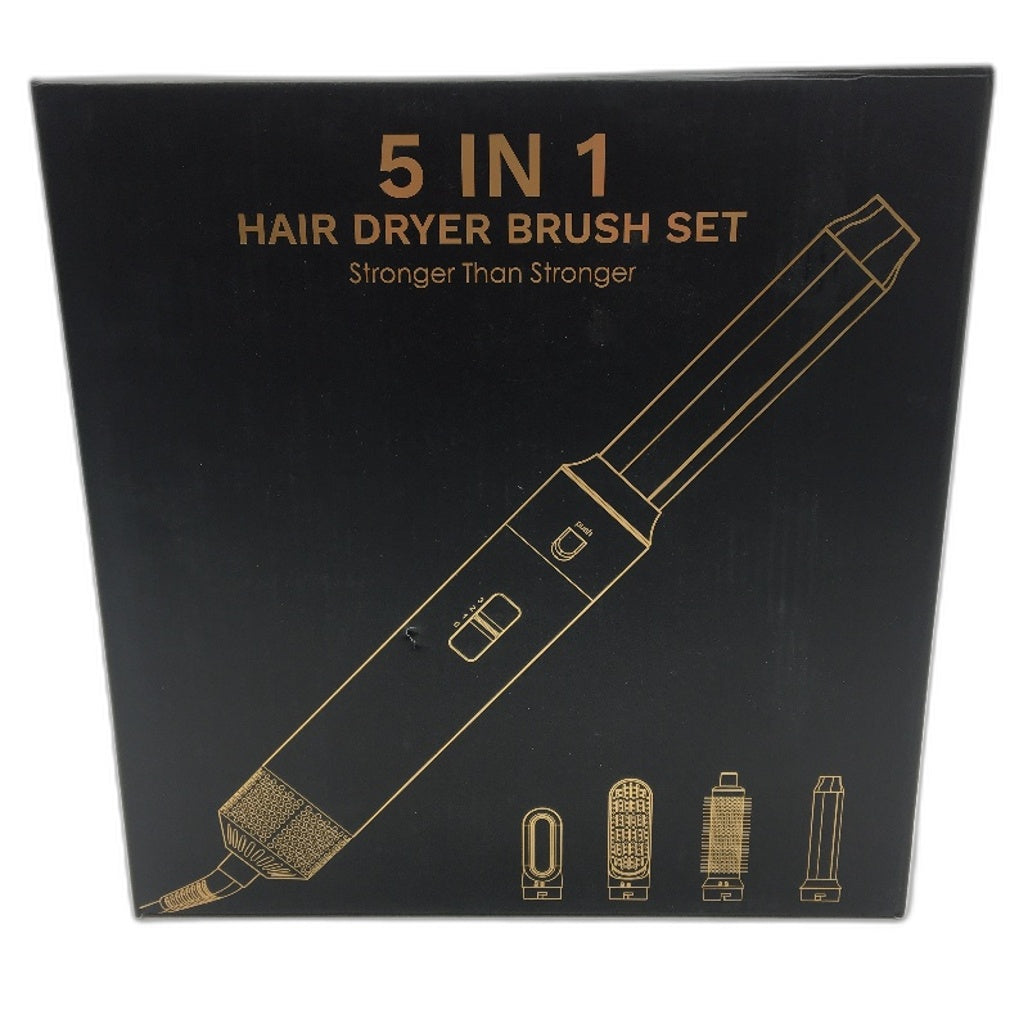 5 in 1 Hot Air Styler 3 Adjustable Heat Temperature Hair Dryer Brush Set DEMO