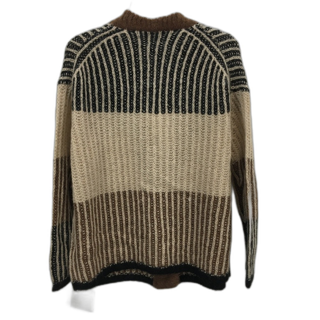 Piper Wool Blend Coffee Toned Knitted Cardigan Ladies Size Small NEW