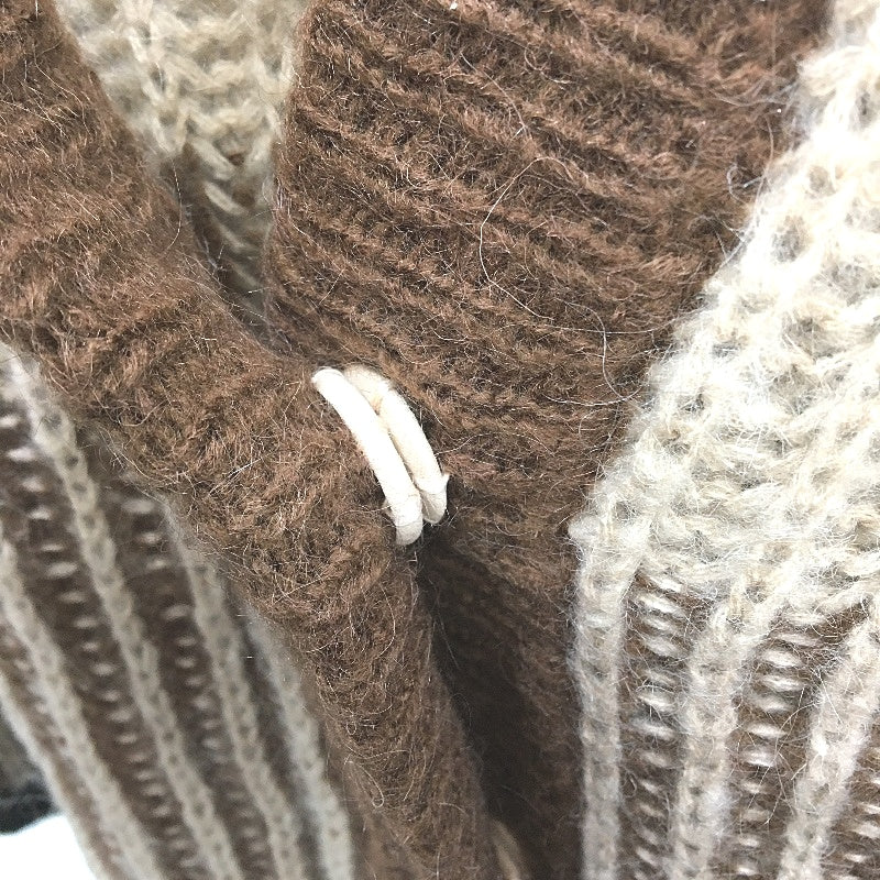 Piper Wool Blend Coffee Toned Knitted Cardigan Ladies Size Small NEW