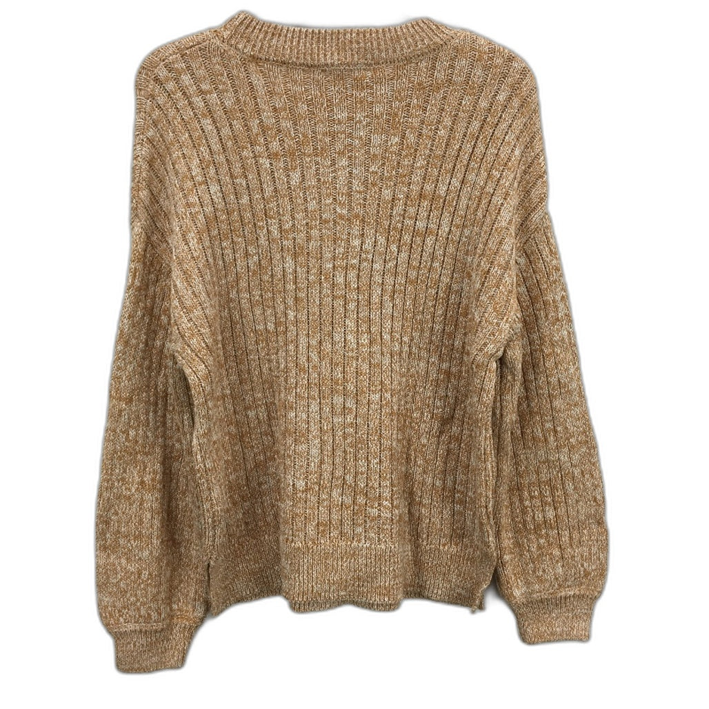 Grab Denim Organic Biscuit Ivory Twist Yarn Crew Neck Jumper Ladies Size XS NEW