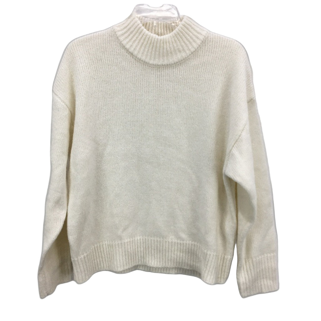 Subtitled Maxie Oversized Knitted Ribbed Ivory Jumper Ladies Size XS NEW