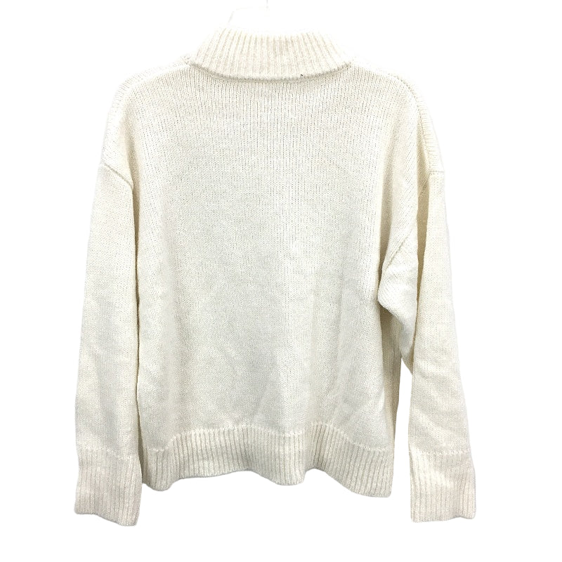 Subtitled Maxie Oversized Knitted Ribbed Ivory Jumper Ladies Size XS NEW