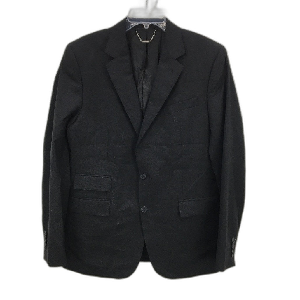 Calibre Black Wool Shell Single Breasted Fully Lined Mens Blazer Jacket