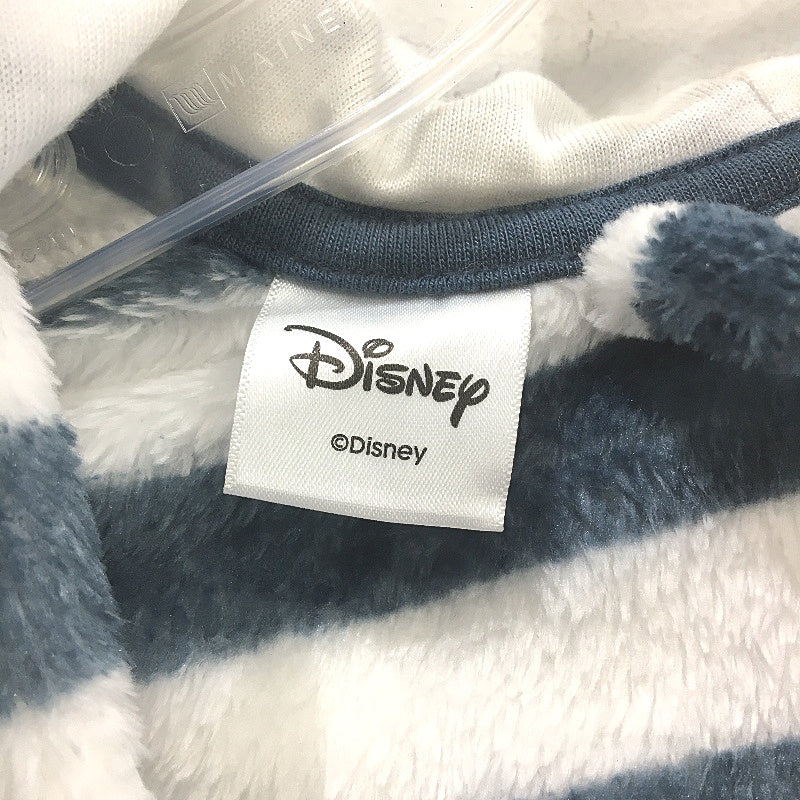 Target Disney Mickey Mouse Navy Stripe Dressing Gown Kids Size 6-12 Months NEW