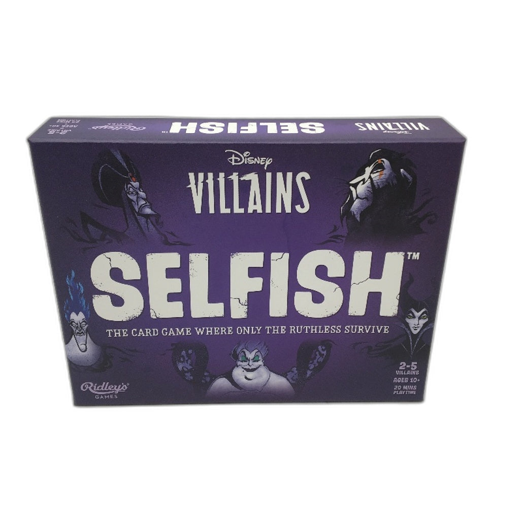 Disney 3pk Selfish Villains Lucky Pups and List or Twist Card Games Bundle NEW