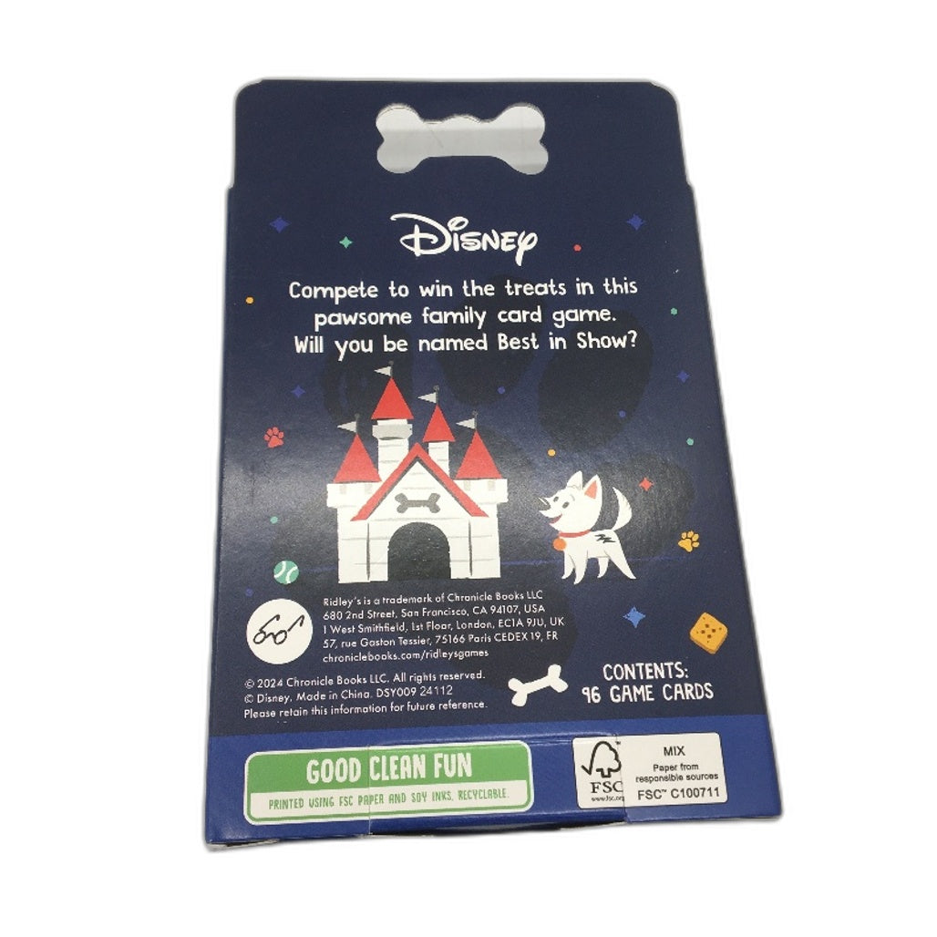 Disney 3pk Selfish Villains Lucky Pups and List or Twist Card Games Bundle NEW