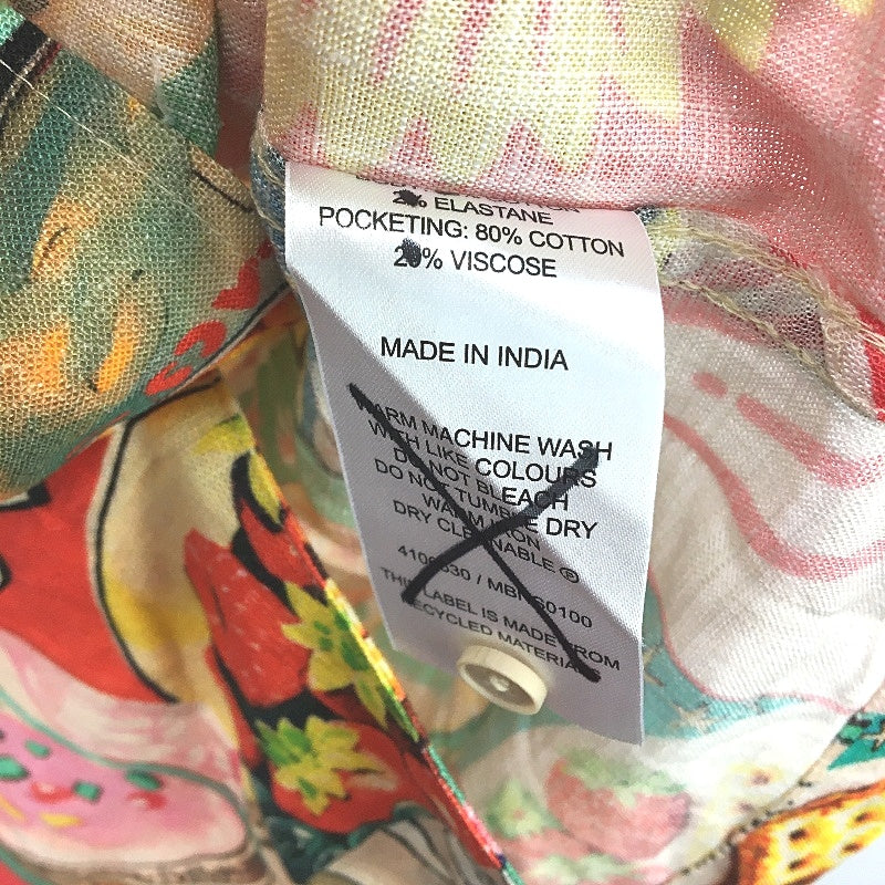 Kenji Cotton Blend Lightweight Advert Logo Themed SS Casual Shirt Mens Sze M NEW