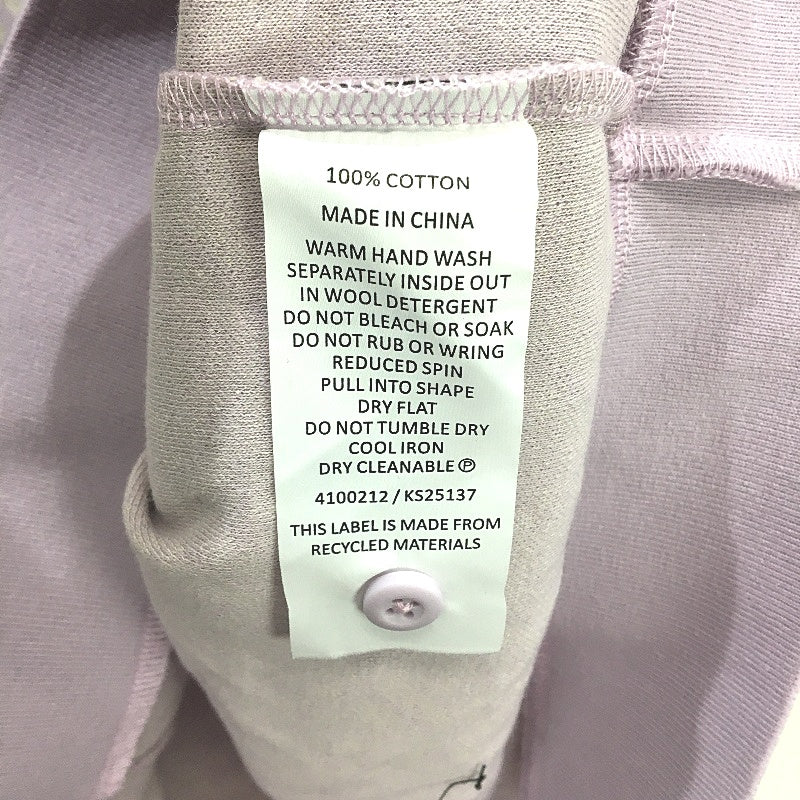 Kenji 100% Cotton Lilac Patterned Short Sleeve Polo Shirt Mens Size M NEW