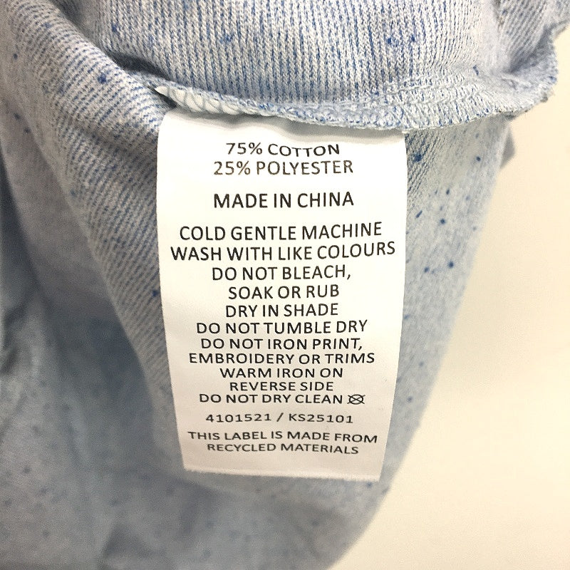 Kenji Light Blue Mottled Toucan Print Soft Short Sleeve T-Shirt Mens Size M NEW