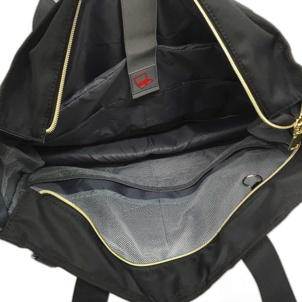 Newhey Black Soft Shell Gold Accented 15.6 Inch Laptop Bag Work Tote NEW