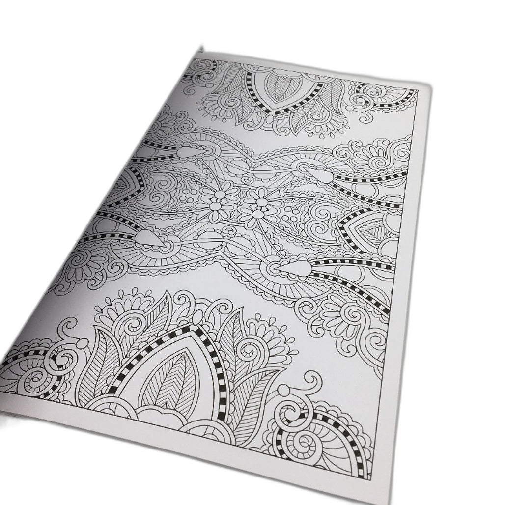 Jemark 2 Pack Joyful & Creative Illustration Adult Colouring Books NEW