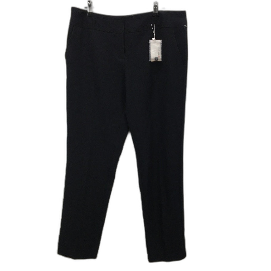 Target City Dressing Classic Black Straight Leg Trouser Pants Ladies Size 14 NEW