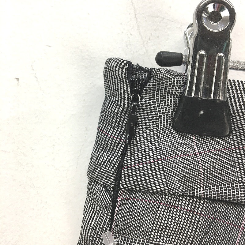 Portmans Black Pink Check Side Zip Casual Slim Fit Pants Ladies Size 8 NEW