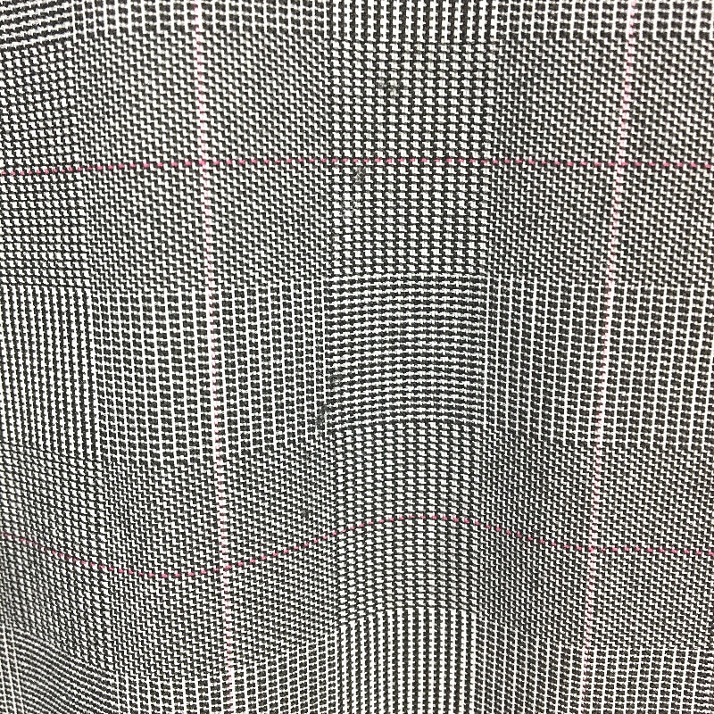 Portmans Black Pink Check Side Zip Casual Slim Fit Pants Ladies Size 8 NEW