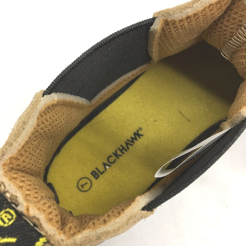 Blackhawk Pull Up Steel Toe Cap Safety Boots Suede Wheat Mens Size 7 NEW