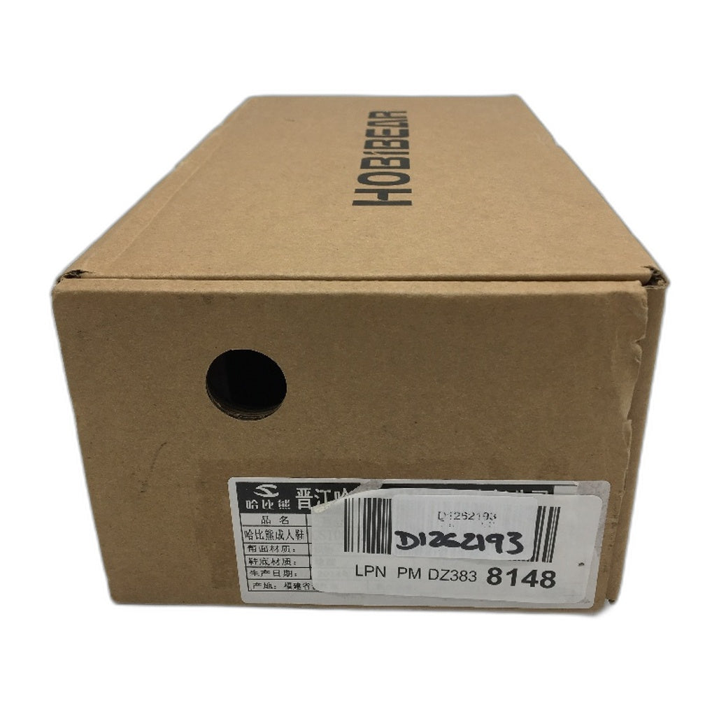 Hobibear Wide Width Minimalist Barefoot Black Zero Drop Shoes Unisex EU 37 NEW