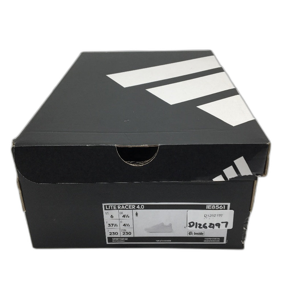 Adidas Lite Racer 4.0 Womens White Running Sneakers IE8561 Size US 6 NEW