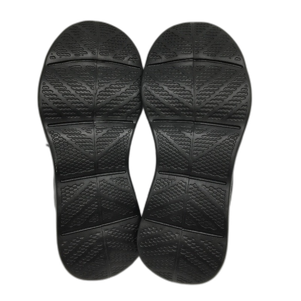 9KSAEFTYJB Safety Steel Toe Black Lace Up Work Sneaker Shoes Mens EU 40 NEW